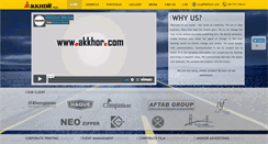 Desktop Screenshot of media.akkhor.com